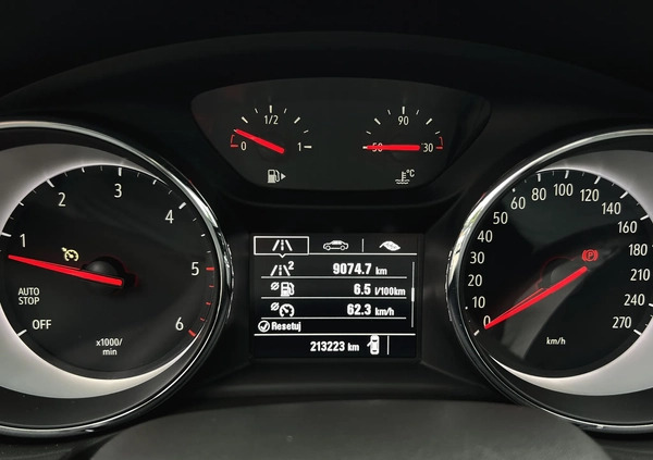 Opel Insignia cena 56900 przebieg: 213000, rok produkcji 2017 z Wojnicz małe 781